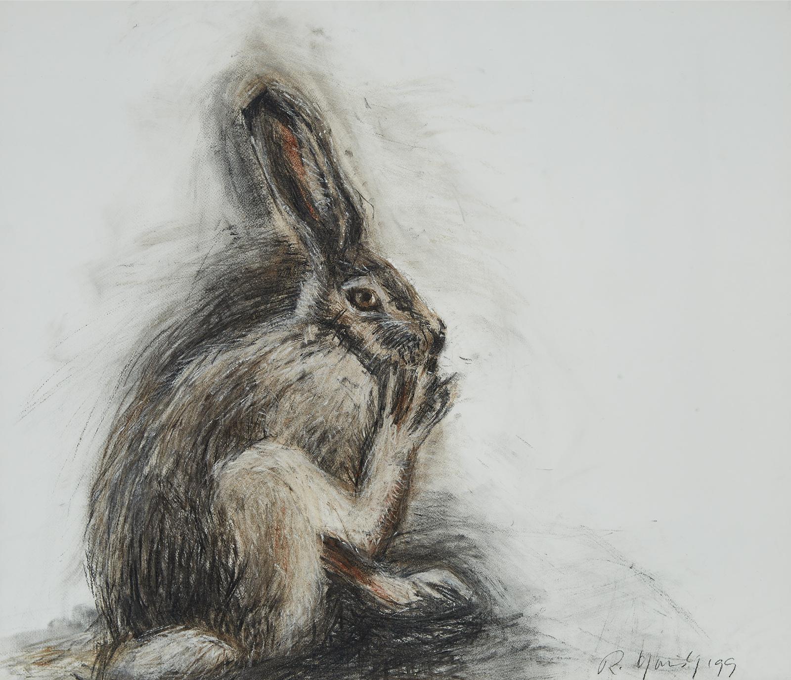 Russell M. Yuristy (1936) - Rabbit Cleaning Foot