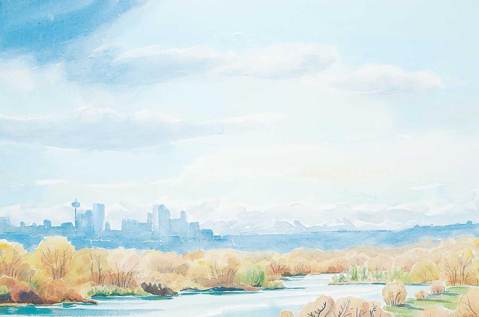 Margaret Dorothy Shelton (1915-1984) - Calgary Skyline