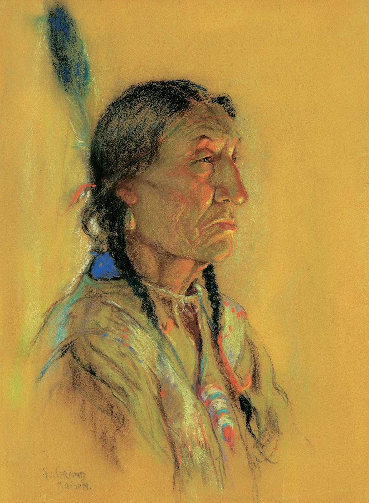 Nicholas (Nickola) de Grandmaison (1892-1978) - Grasshopper Sarcee