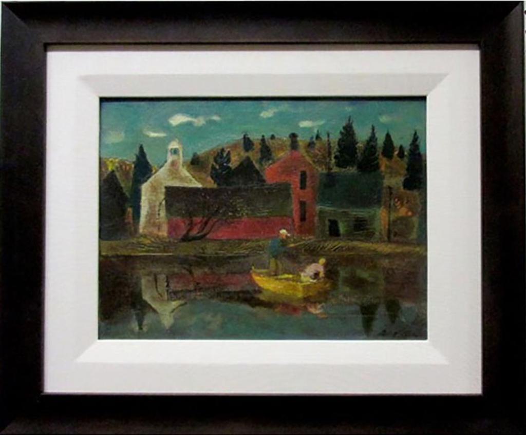 William Arthur Winter (1909-1996) - Boys In A Boat