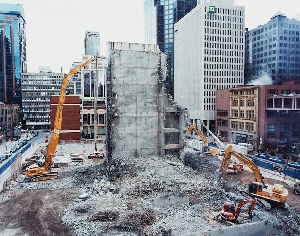 Joseph Hartman (1978) - Deconstruction, Bay and Adelaide, Toronto, ON, 2006