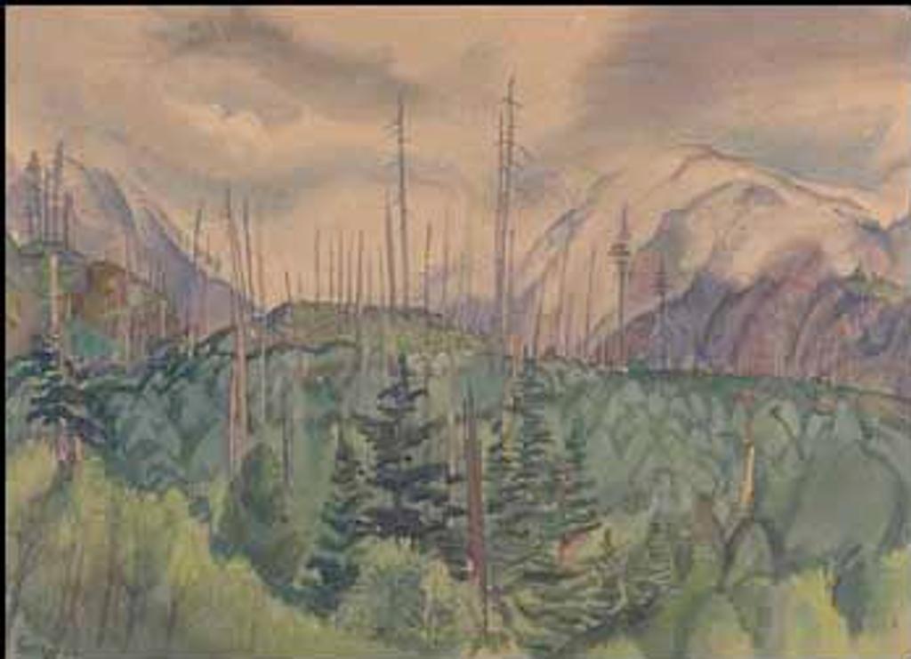 Phillip Henry Howard Surrey (1910-1990) - Untitled - In the Mountains
