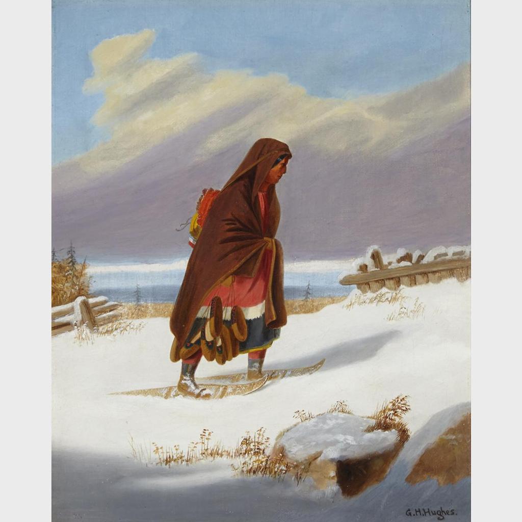 George Hart Hughes (1841-1921) - Moccasin Seller