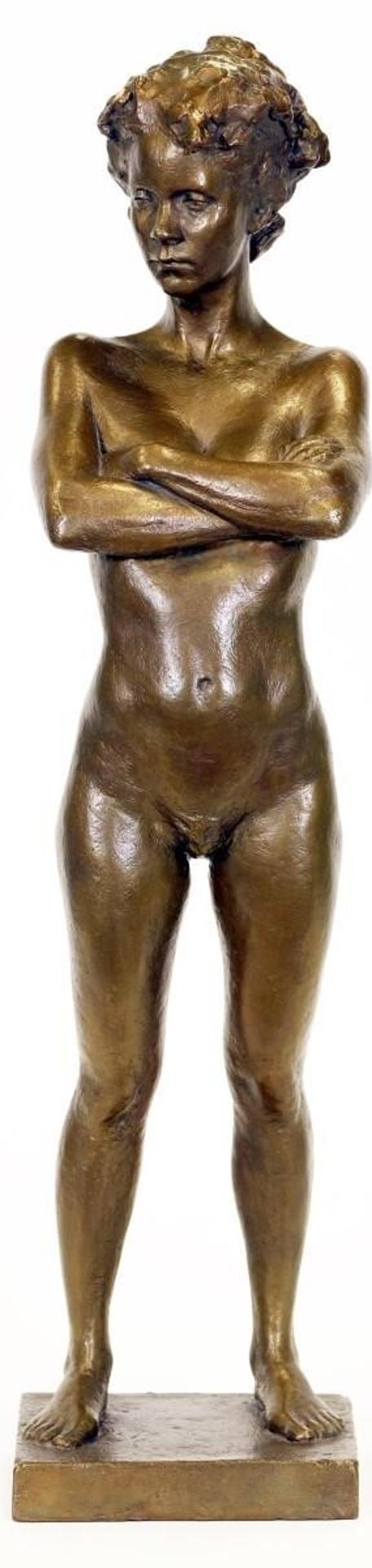 Al Stinson (1950) - Female Nude With Crossed Arms; 1992