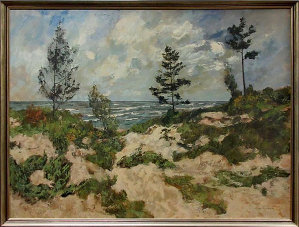 Roger Richardson - Untitled (Approaching Storm Over The Bay)