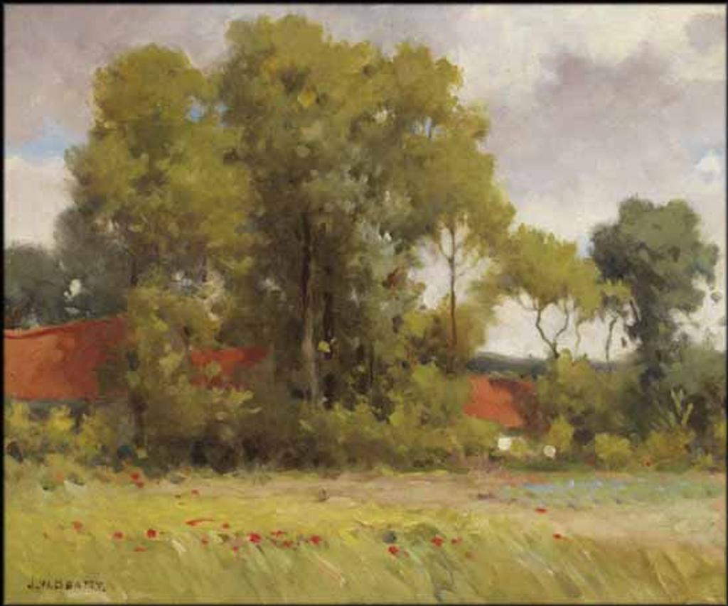 John William (J.W.) Beatty (1869-1941) - Summer Landscape