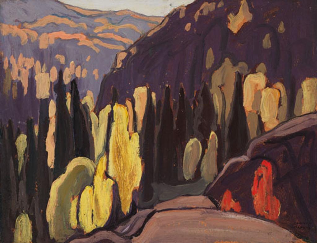 Lawren Stewart Harris (1885-1970) - Near Coldwell, Lake Superior, North Shore