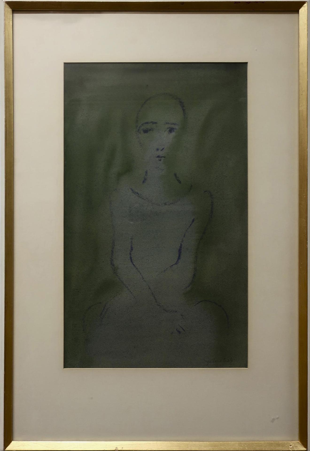 Jack Nichols (1921-2009) - Boy In Green Light