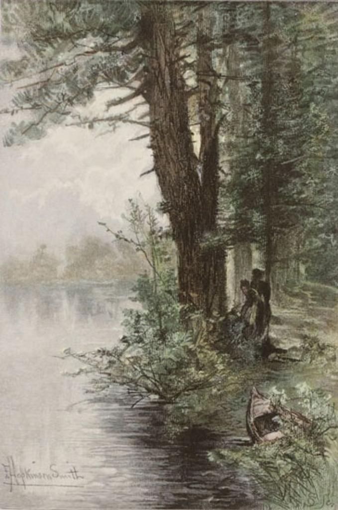 Francis Hopkinson Smith (1838-1915) - On the Thames (03334/24)