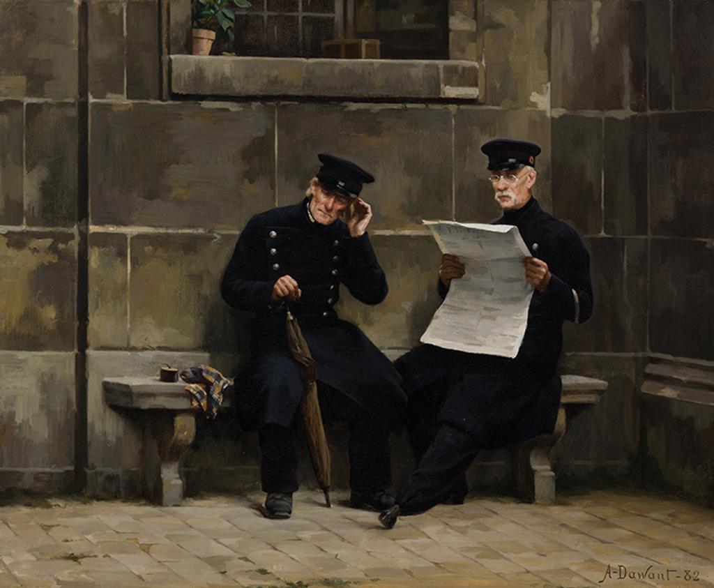 Albert Pierre Dawant (1852-1923) - En retrait