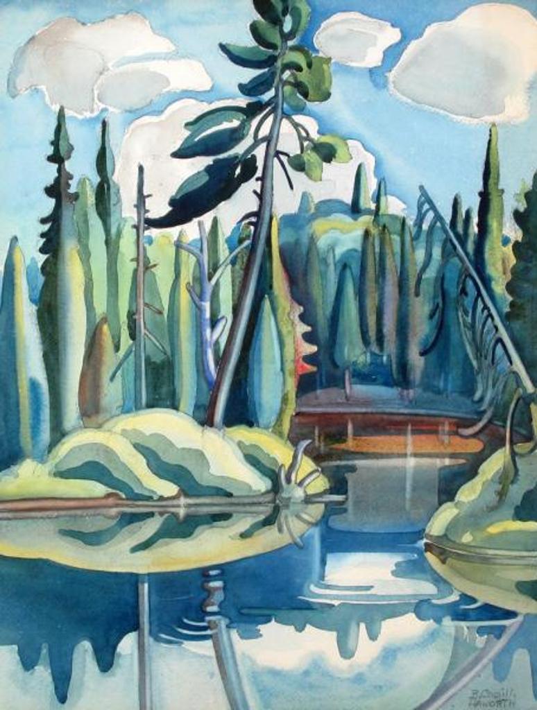 Zema Barbara (Bobs) Cogill Haworth (1904-1988) - Oxtongue River, Algonquin Park