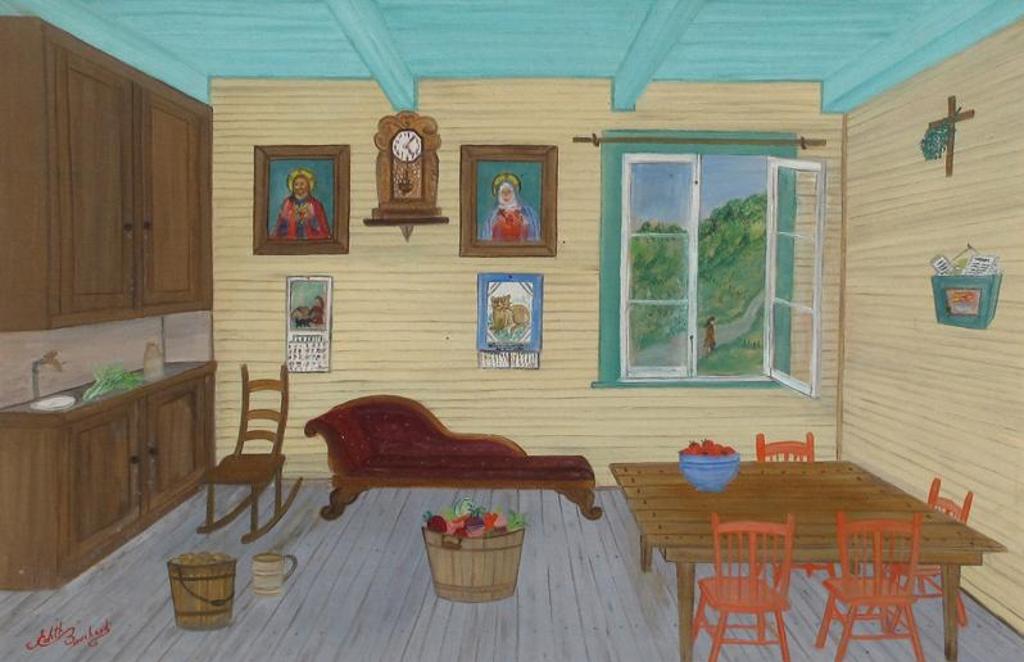 Édith Marie Bouchard - Interior Of The House