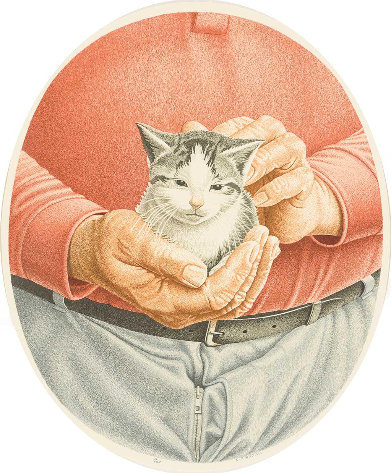 Daniel Price (D.P.) Erichsen Brown (1939) - Untitled - The Little Kitten #X/XXV