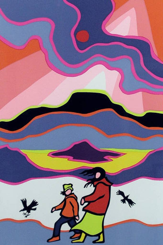 Ted Harrison (1926-2015) - Untitled