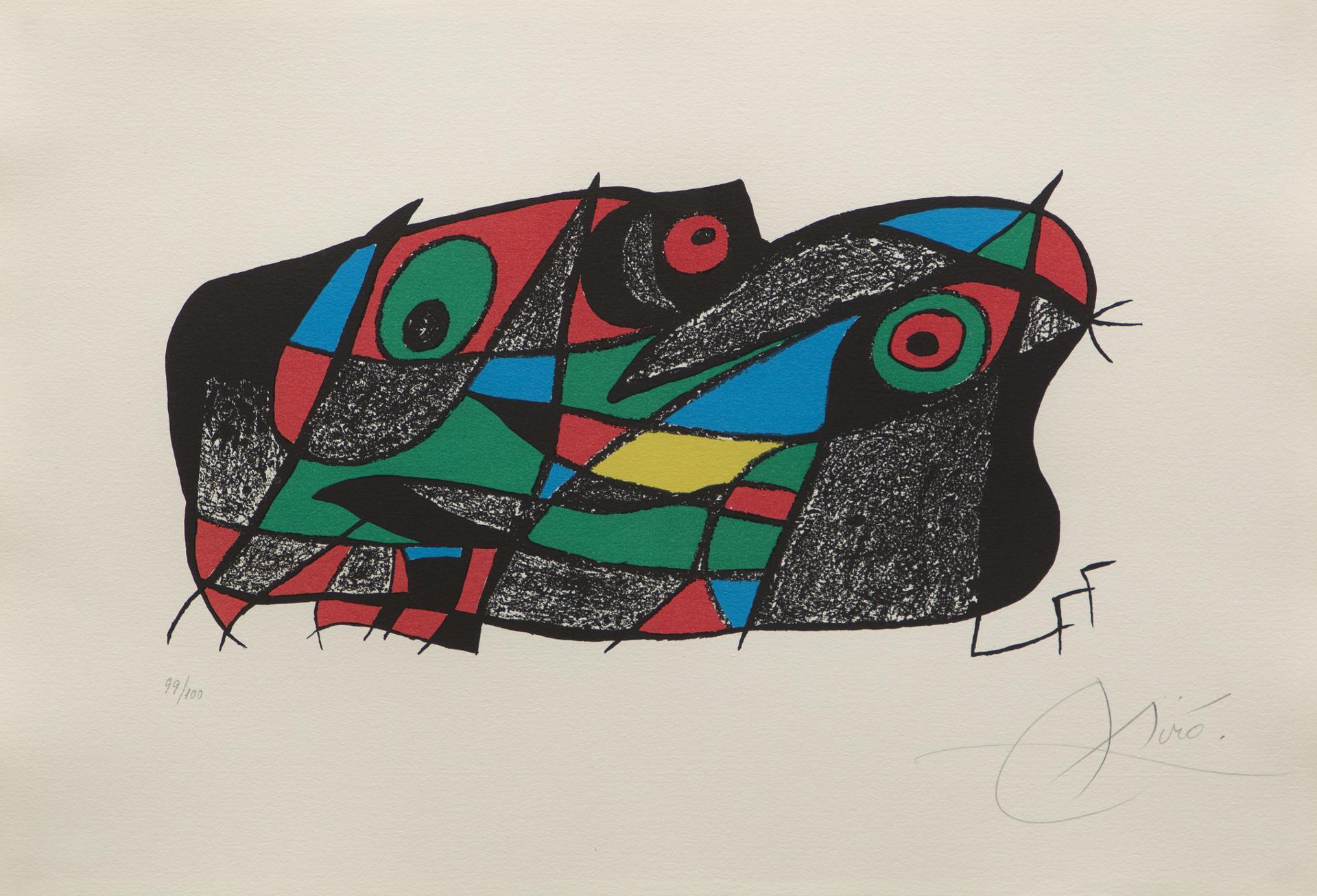 Joan Miró (1893-1983) - Suecia (de la série « Joan Miró esculptor », plaque nº 5 / from the series