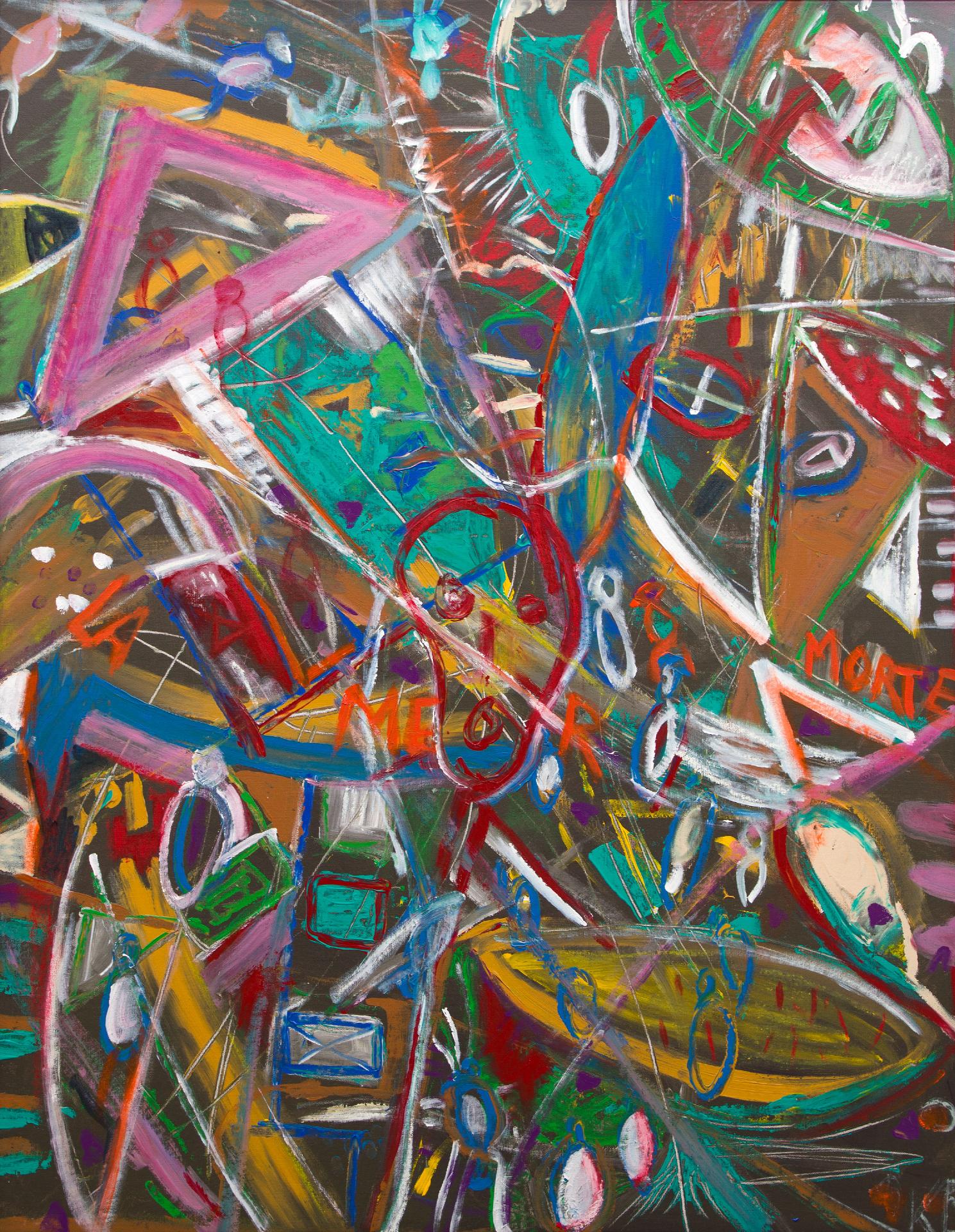 Kittie Bruneau (1929-2011) - La mer morte, 1991
