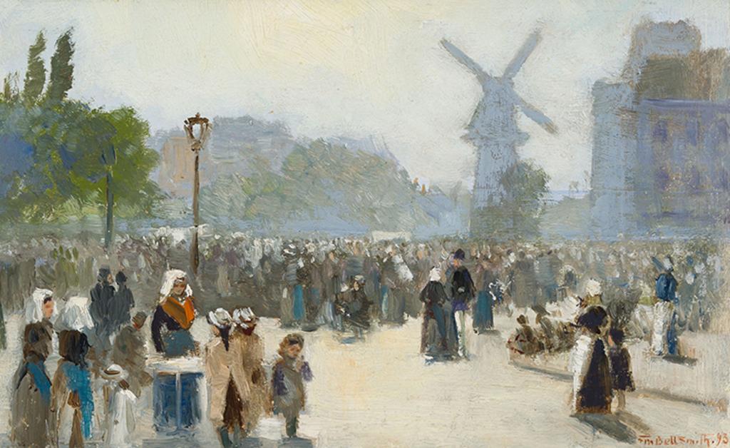 Frederic Martlett Bell-Smith (1846-1923) - Street Scene