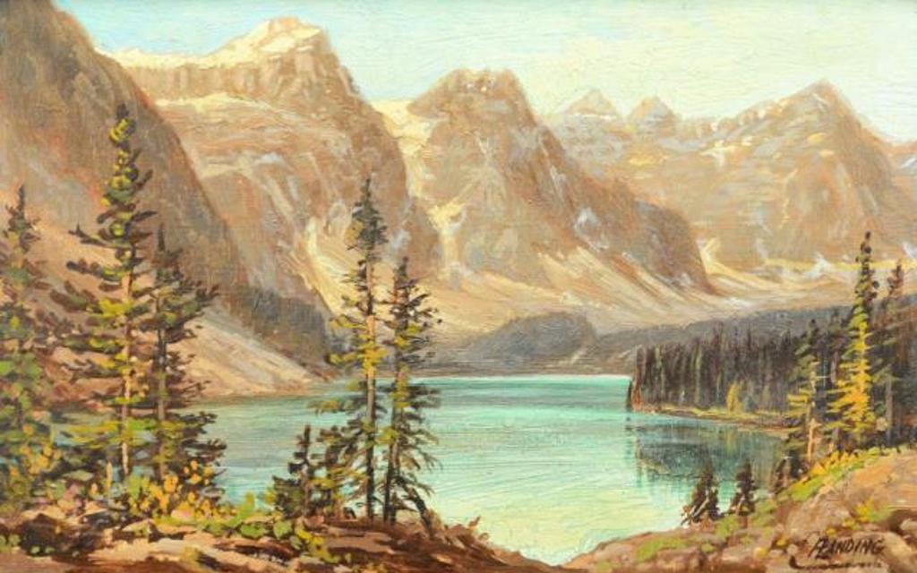 Otto Planding (1887-1964) - Mountain Landscape