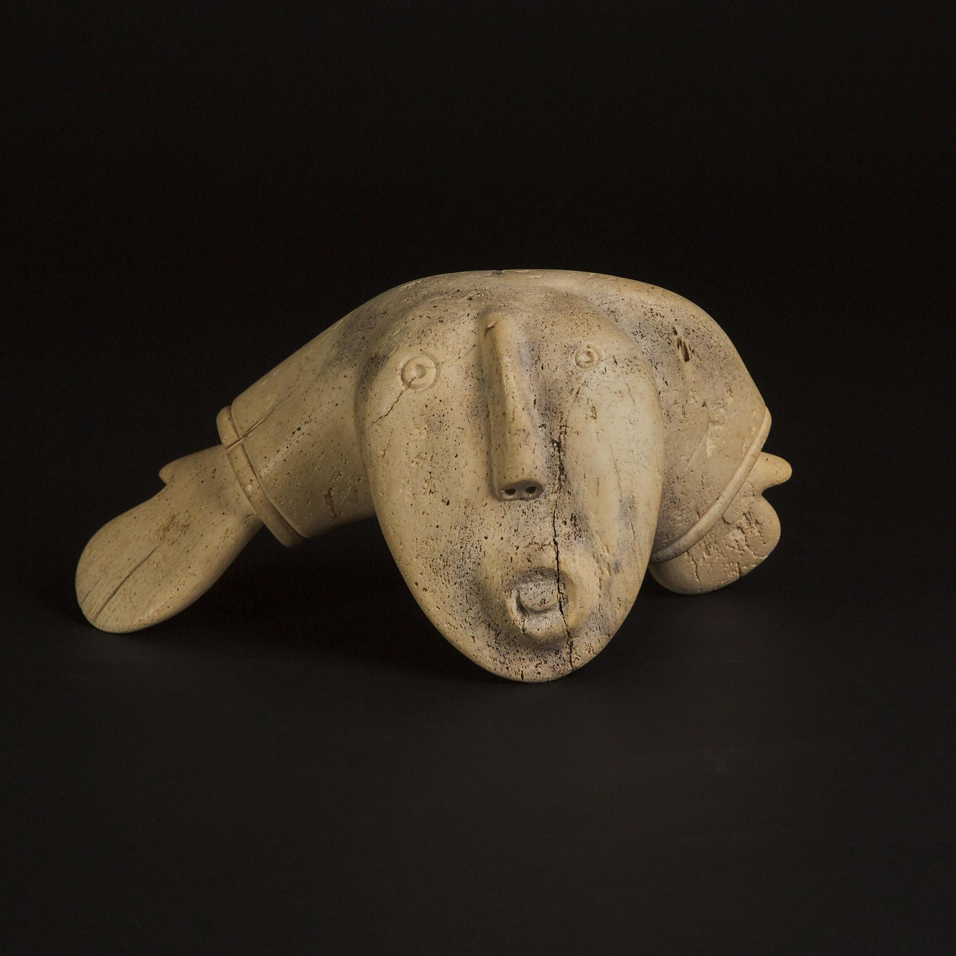 Karoo Ashevak (1940-1974) - Shaman With Mittens