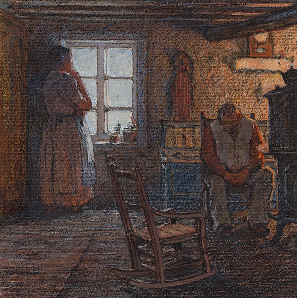 Clarence Alphonse Gagnon (1881-1942) - Étude pour Marie Chapdelaine