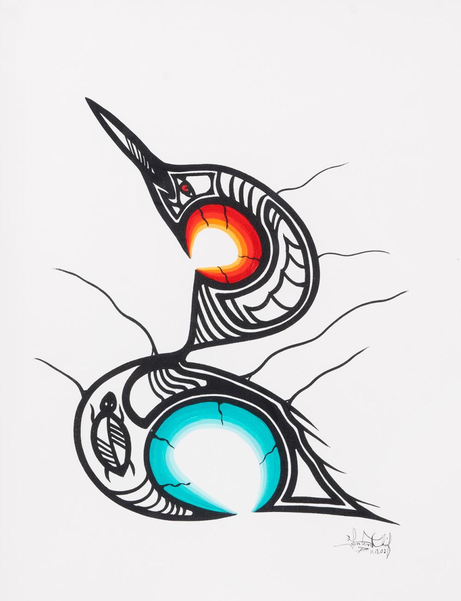 Fenton Chief (1972) - Untitled - Loon