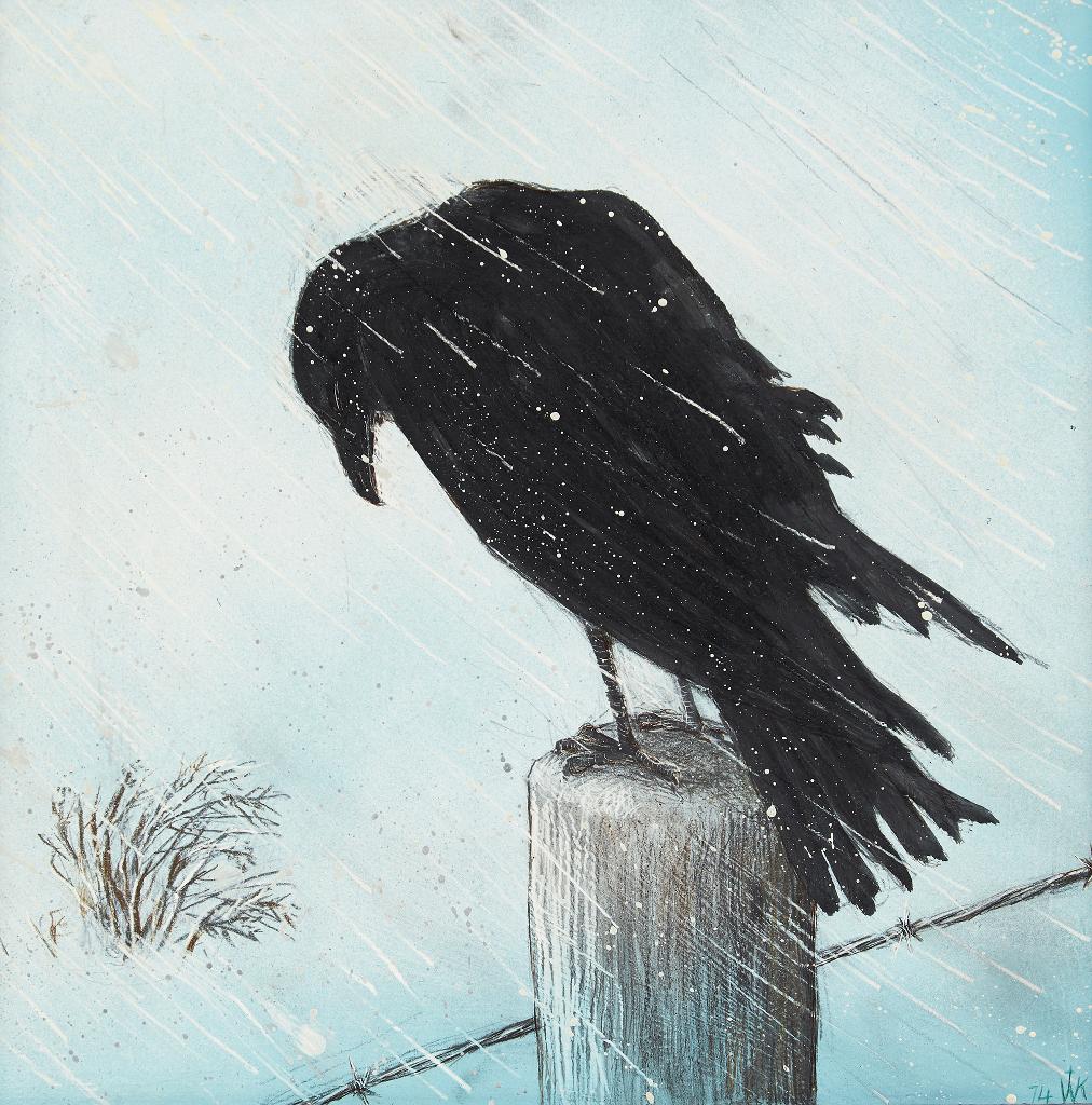 William Kurelek (1927-1977) - Arrived Too Early