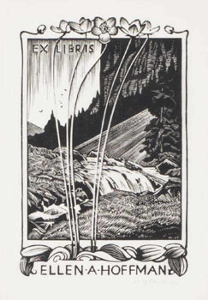 Walter Joseph (W.J.) Phillips (1884-1963) - Bookplate for Hoffman