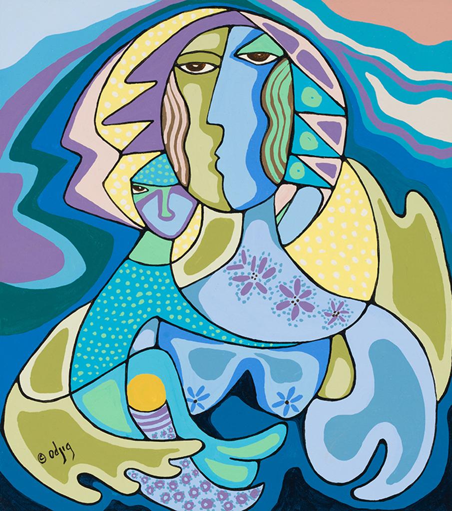 Daphne Odjig (1919-2016) - Child of the Universe