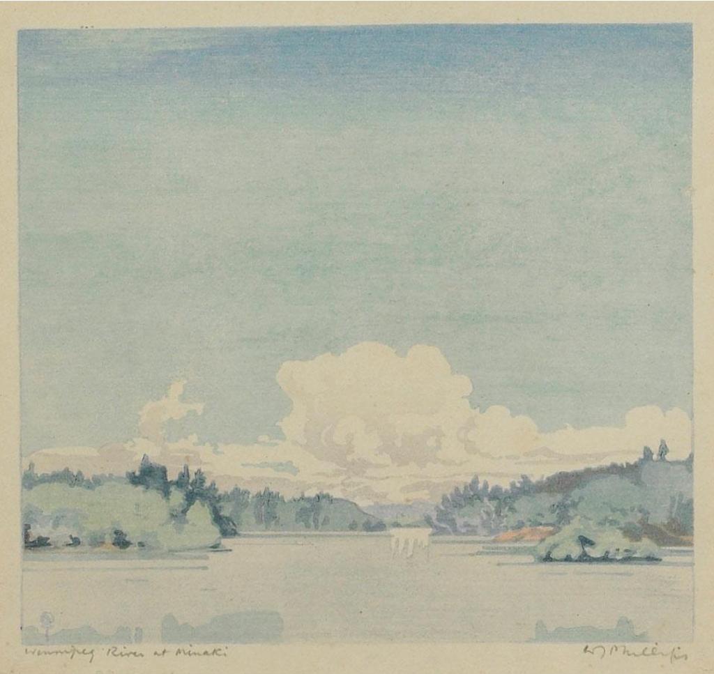 Walter Joseph (W.J.) Phillips (1884-1963) - Winnipeg River At Minaki