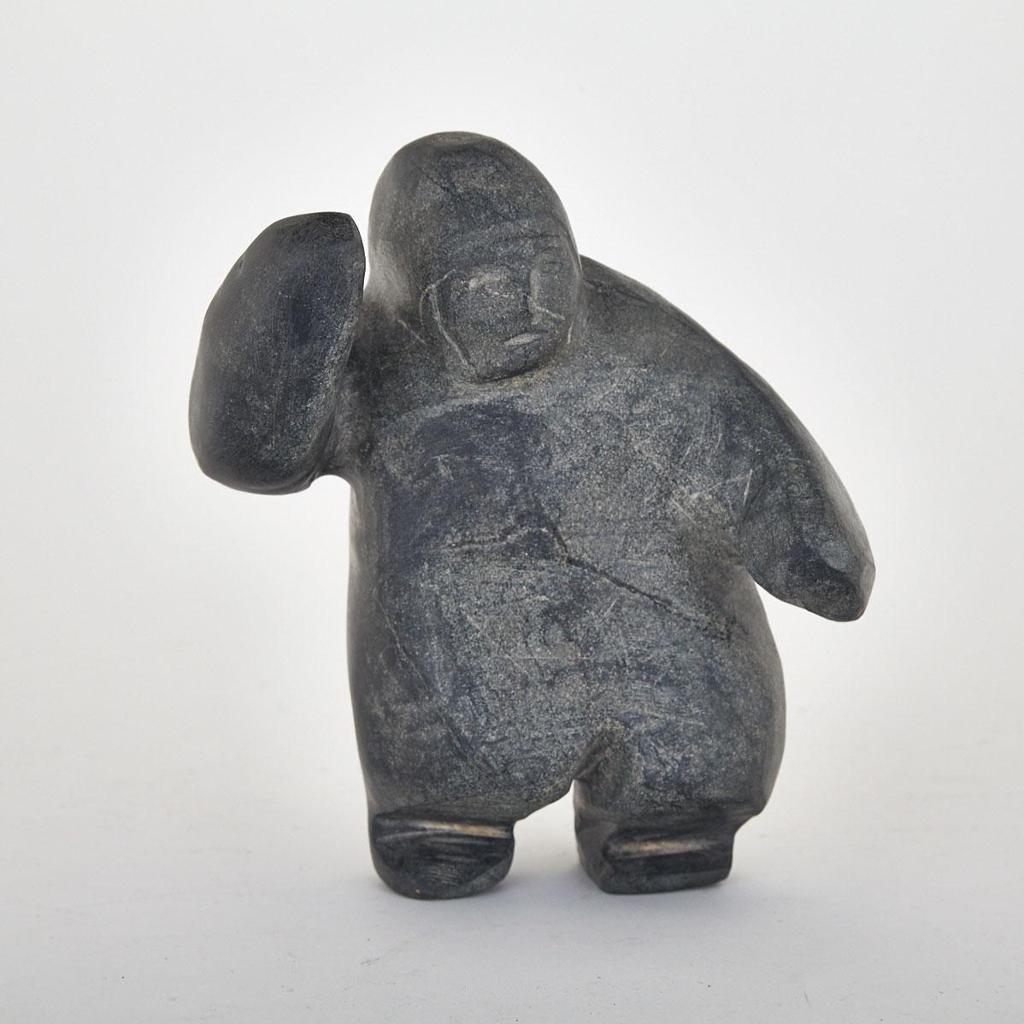 Tuna Iquliq (1935-2015) - Hunter With Raised Arm