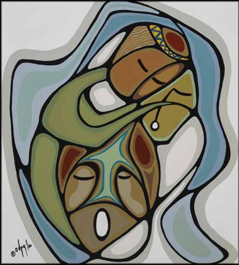 Daphne Odjig (1919-2016) - Treasured Feelings