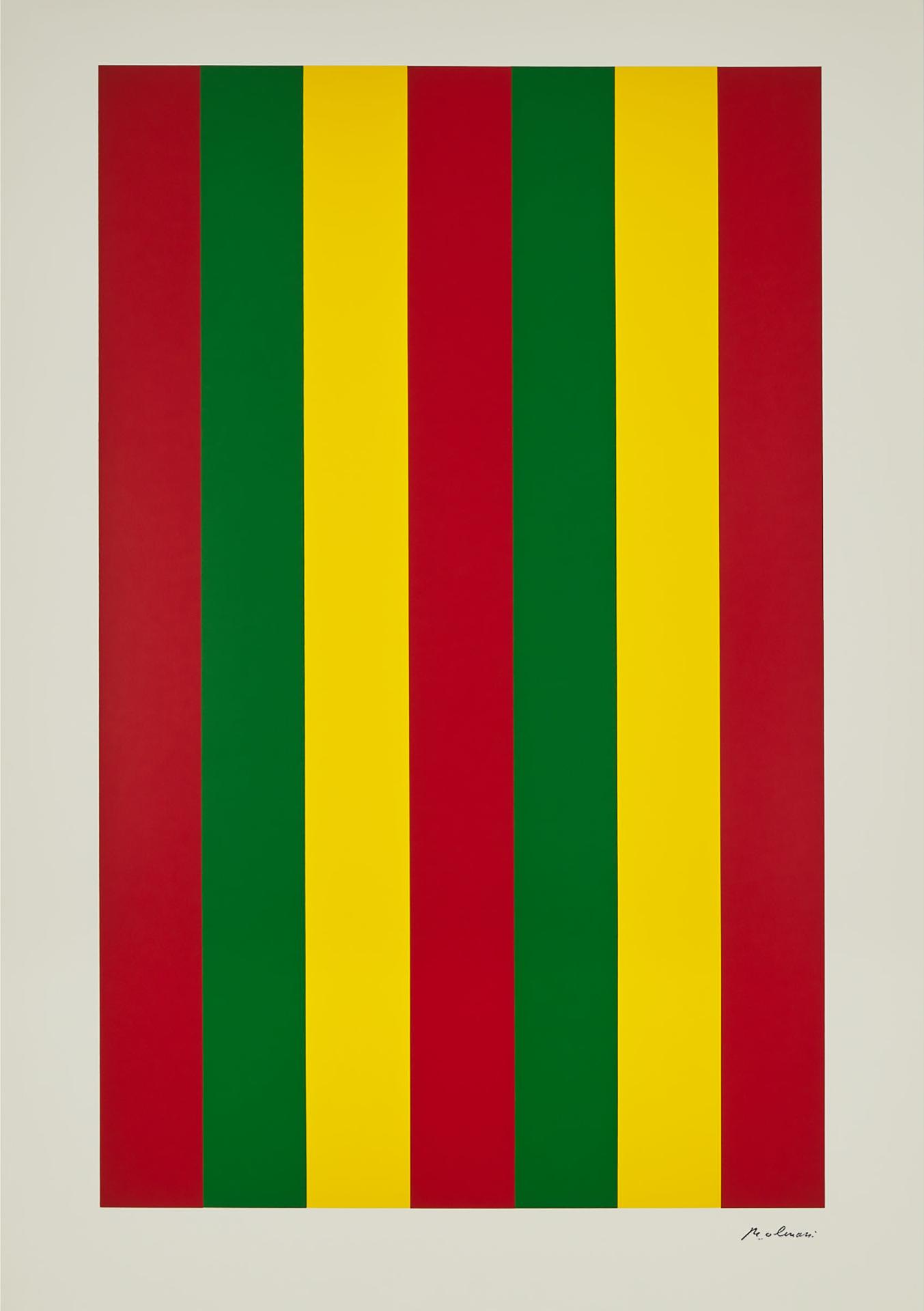 Guido Molinari (1933-2004) - BI-ROUGE III, 1965-1993