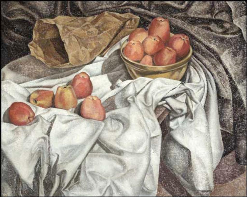 Bertram Richard Brooker (1888-1955) - Still Life with a Bag #3