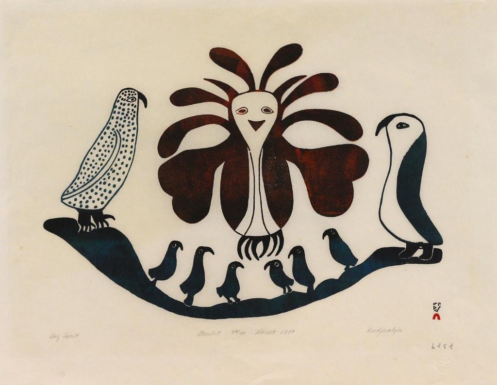 Mary Kudjuakju - Sky Spirit; 1977
