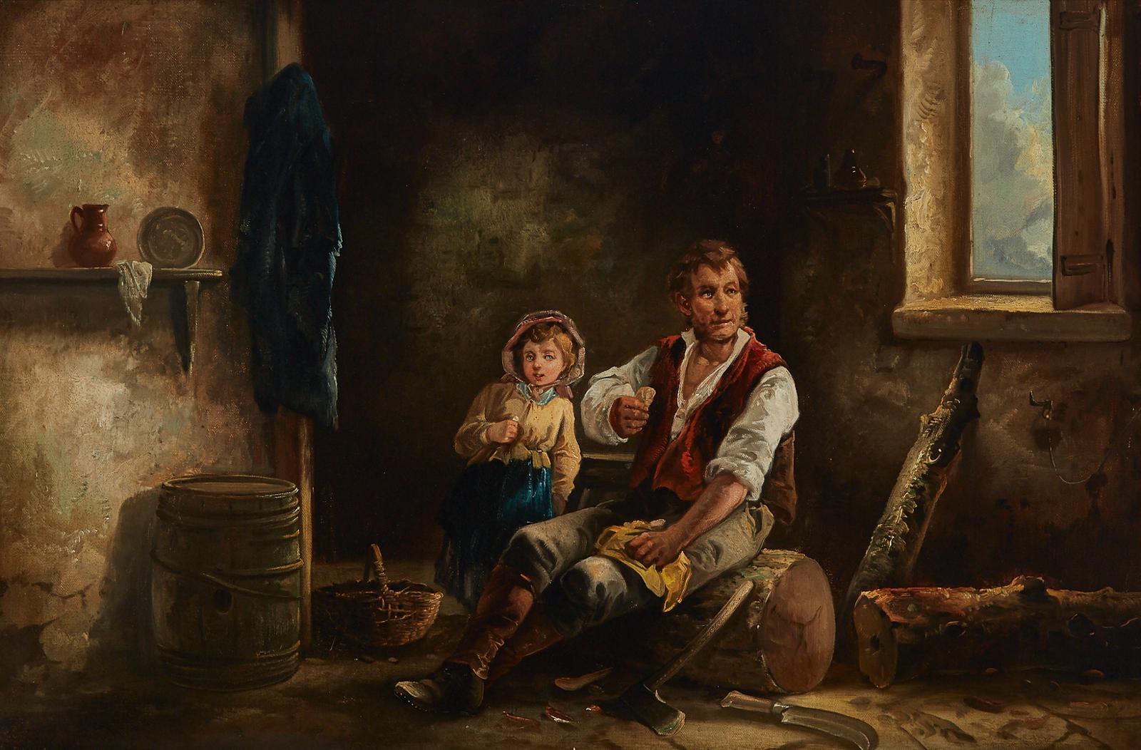 John Barker (1811-1886) - The Woodcrofter