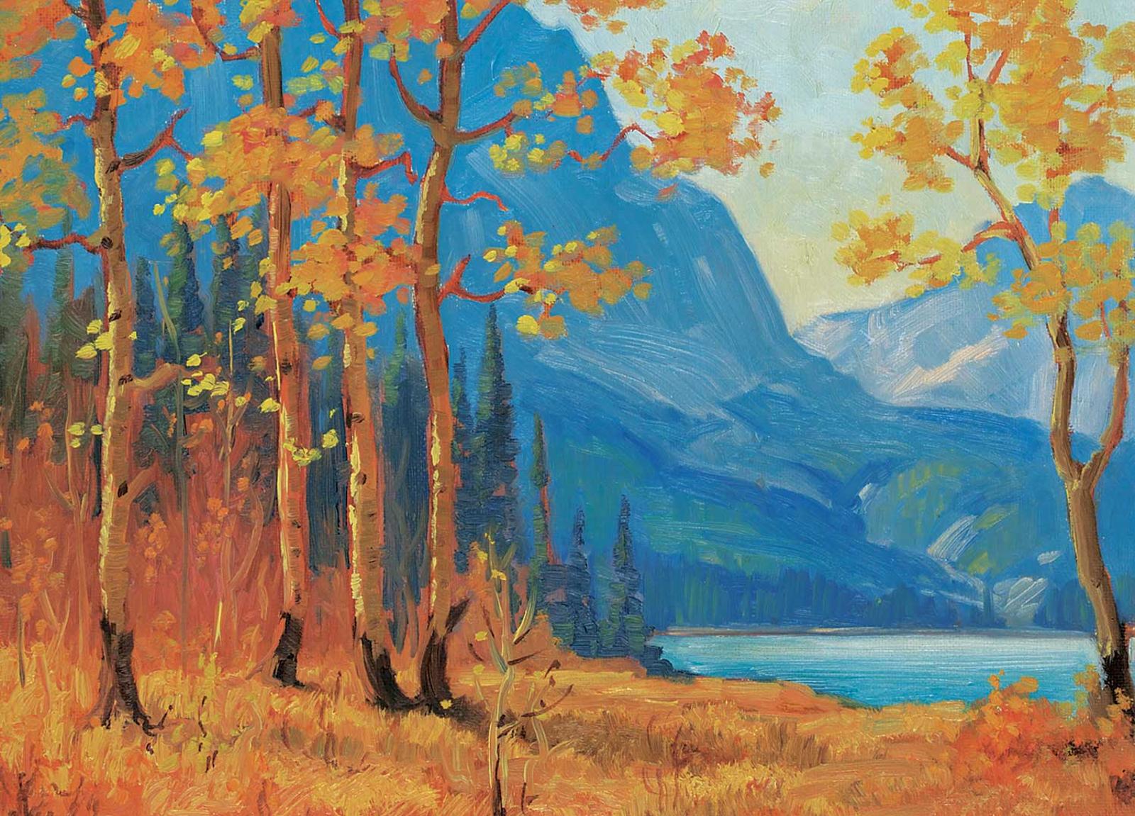 Roland Gissing (1895-1967) - Autumn Near Exshaw