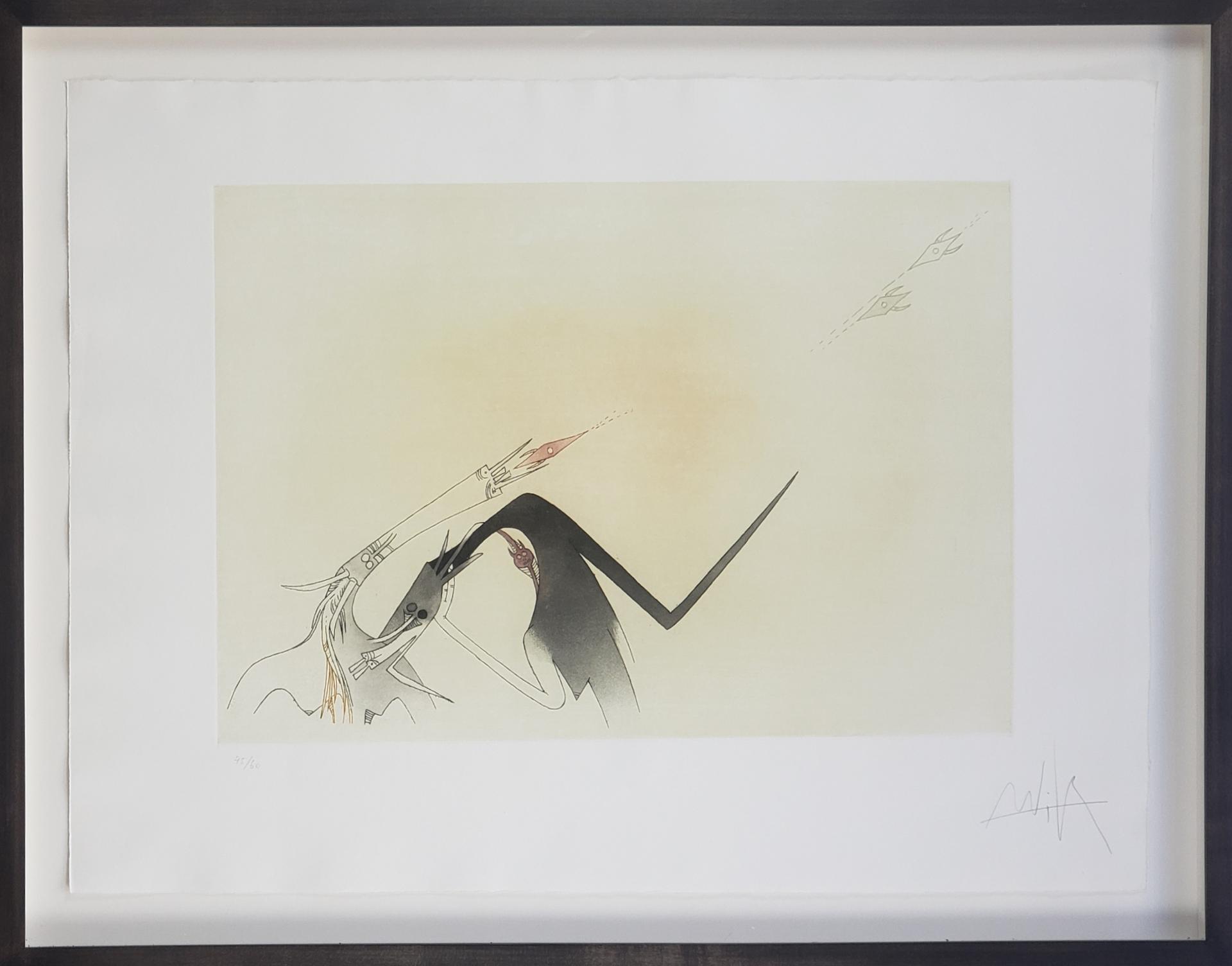 Wifredo Lam (1902-1982) - Contre une maison sèche, 1974
