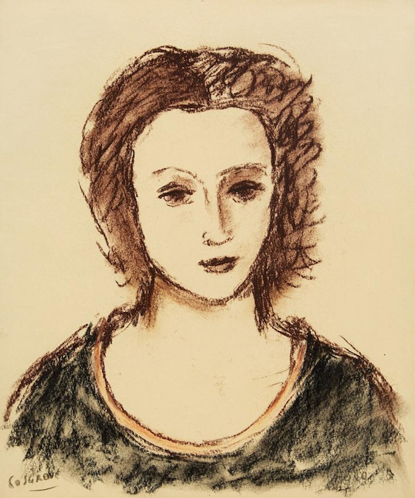 Stanley Morel Cosgrove (1911-2002) - Tête de femme