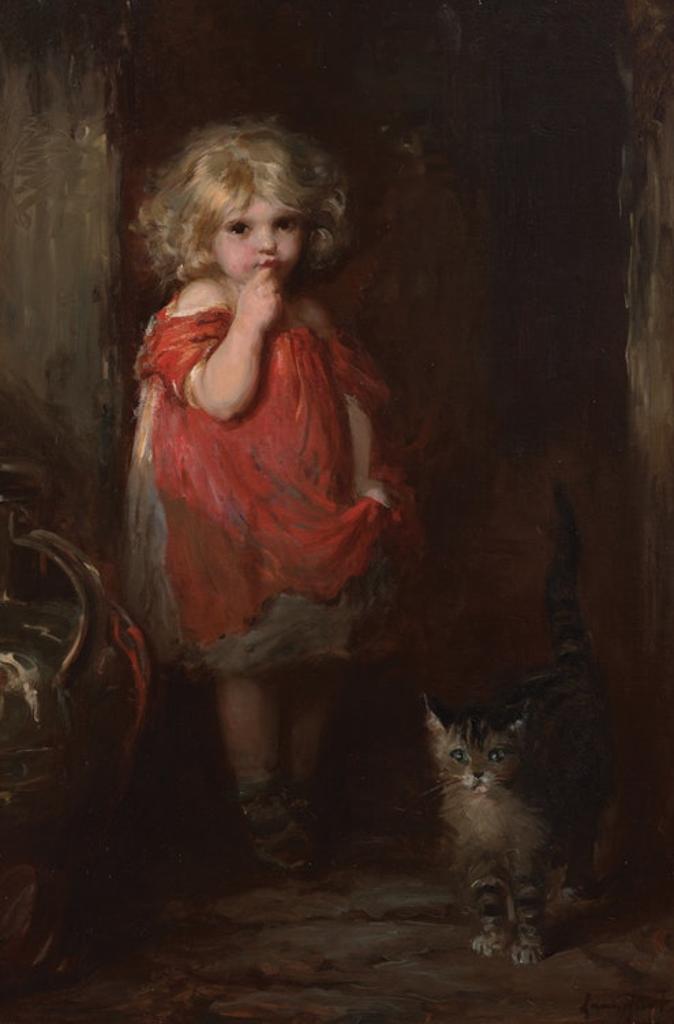 Laura Adeline Lyall Muntz (1860-1930) - A Little Girl