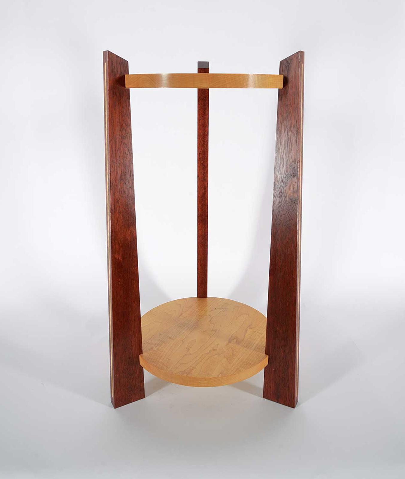 Luc Josh - Untitled - Artisanal Brown Legged Stand
