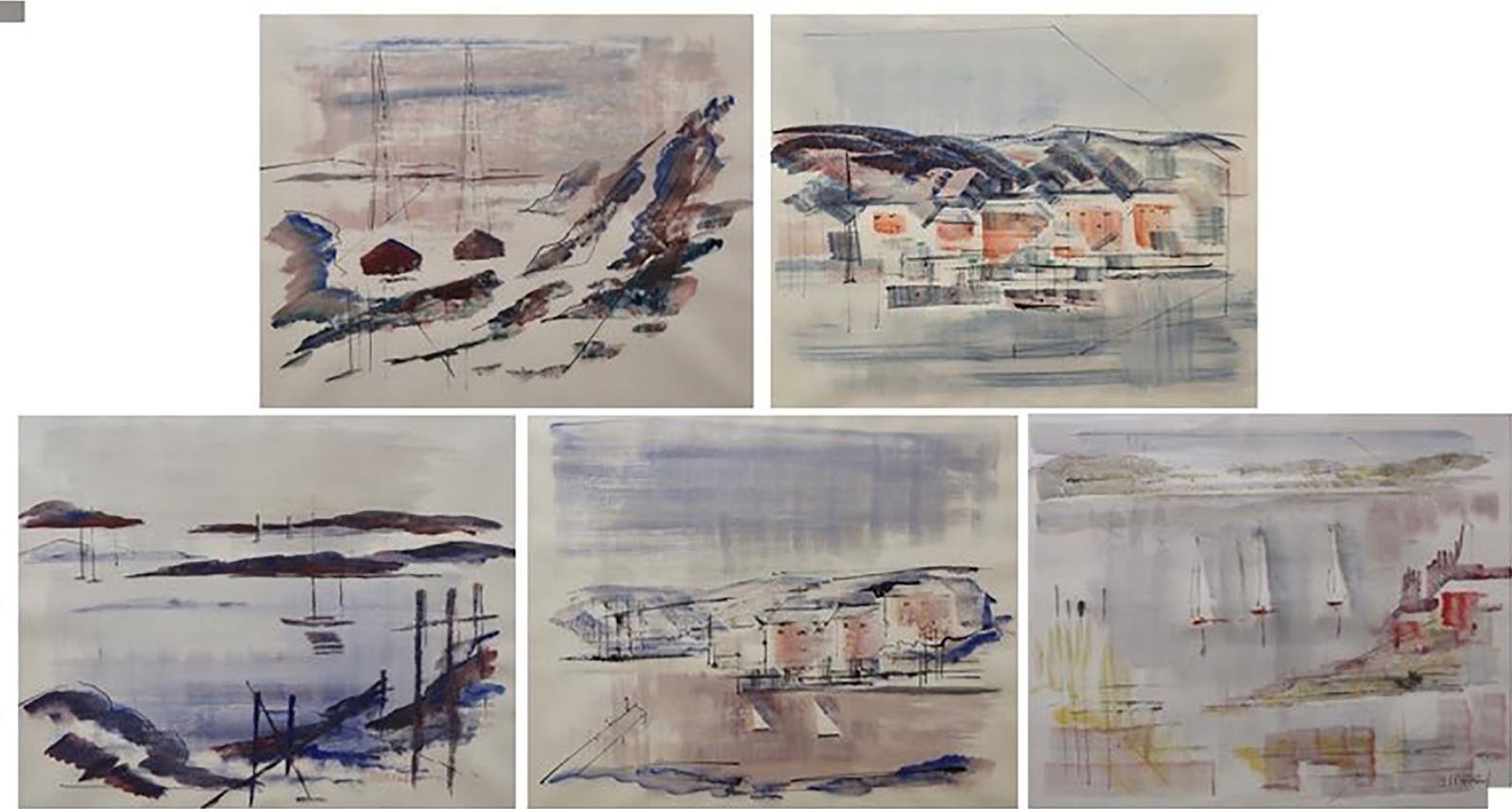 Alfred Birdsey (1912-1996) - Bermuda Views