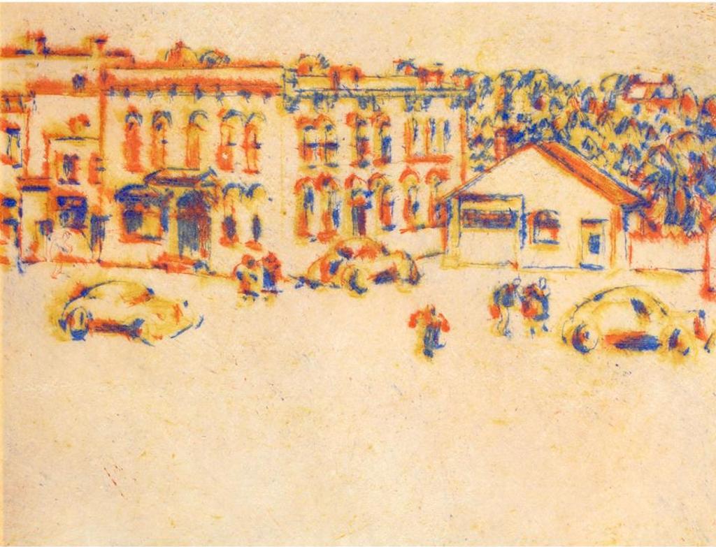 David Browne Milne (1882-1953) - Main Street, 1942