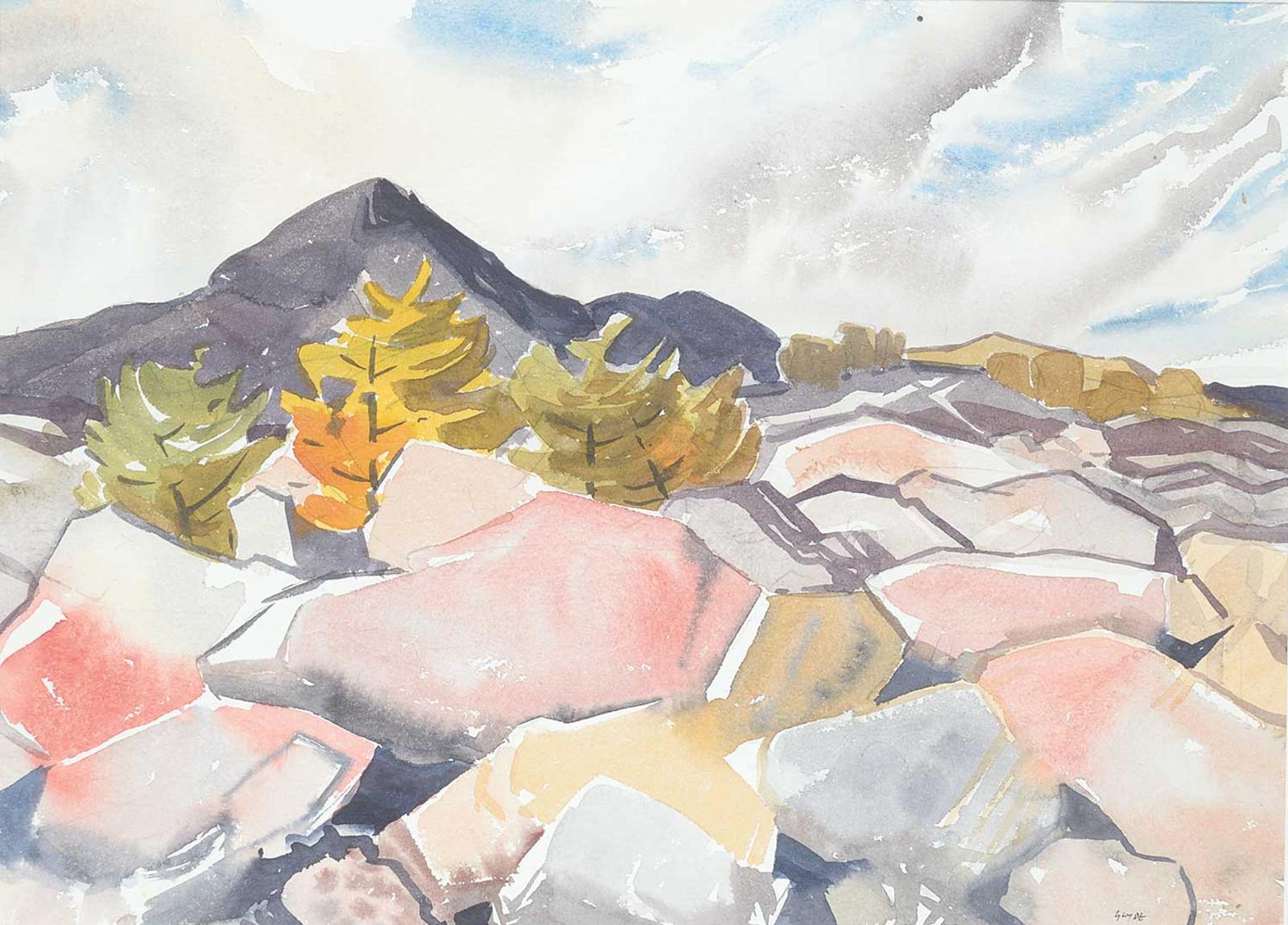 Henry George Glyde (1906-1998) - Lone Peak