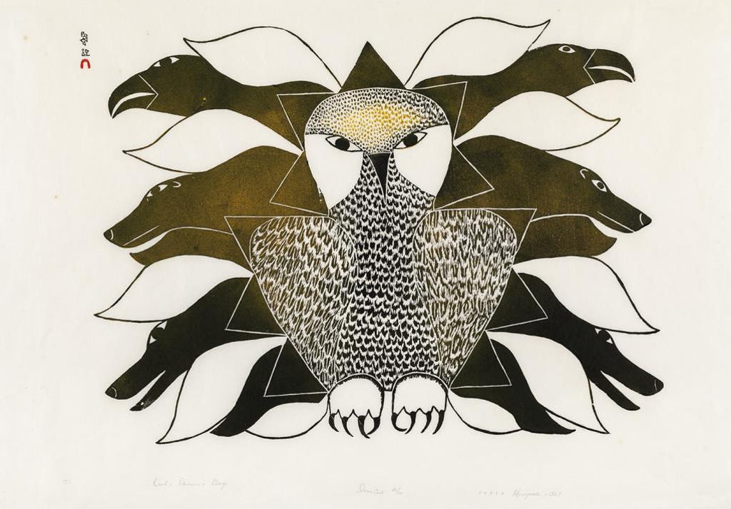 Kenojuak Ashevak (1927-2013) - Albrecht Collection; ex private collection, Ottawa