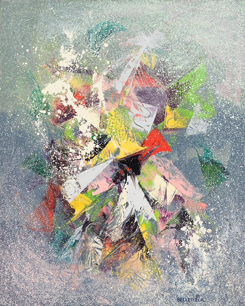 Léon Bellefleur (1910-2007) - Des Rêves et du Hasard No. 7