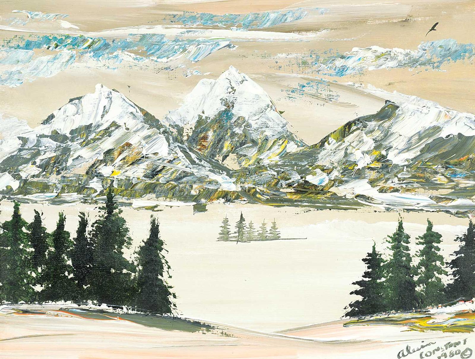 Alvin [Wandering Spirit] Elif Constant - Untitled - Snow Capped Mountains