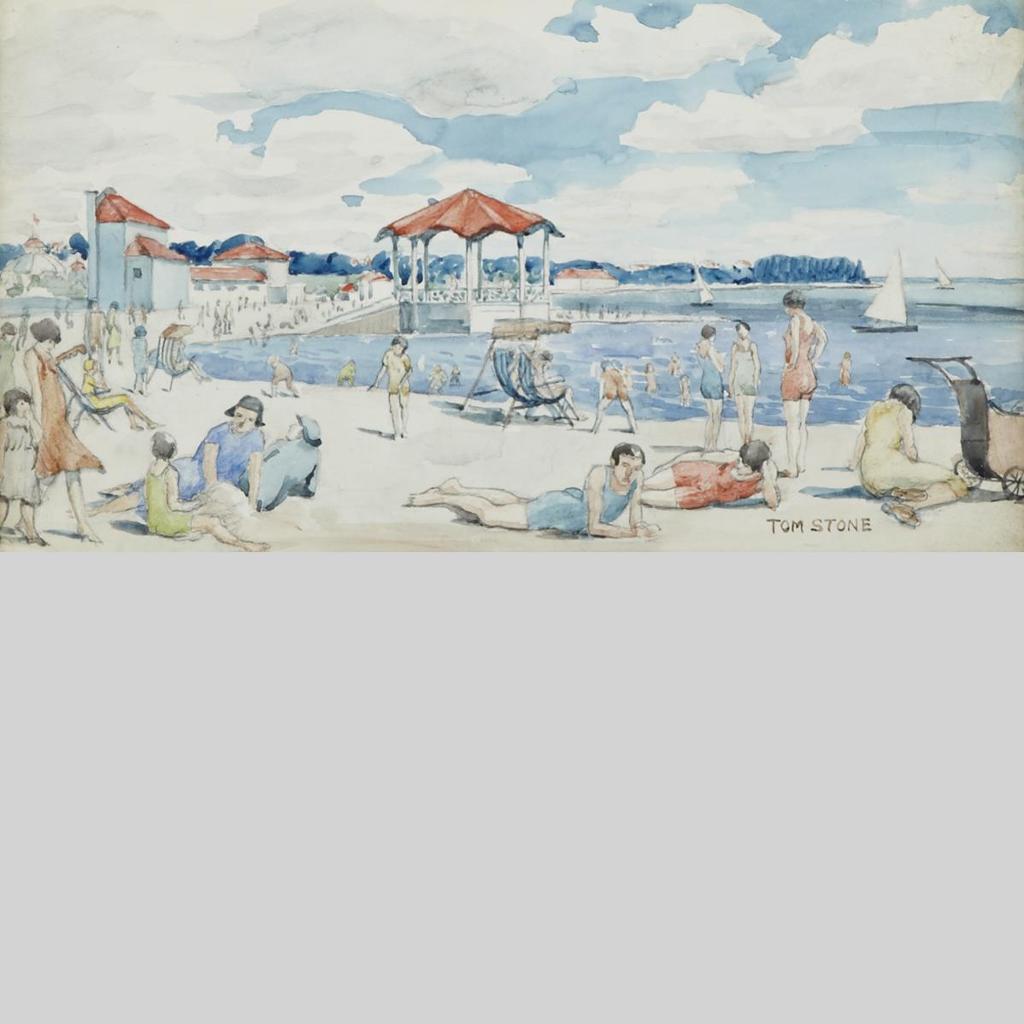 Thomas Albert Stone (1897-1978) - Sunnyside Beach, Toronto (About 1930)