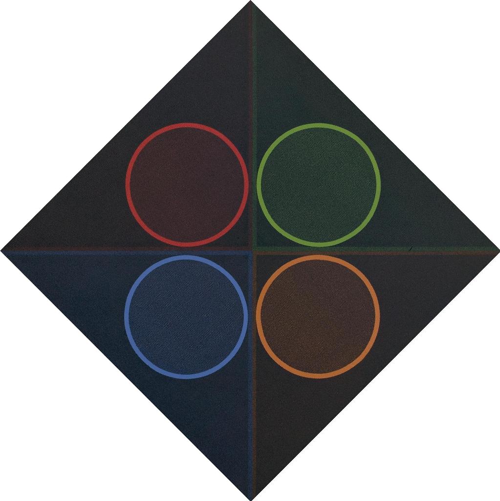Roy Kenzie Kiyooka (1926-1994) - 4 Magic Circles