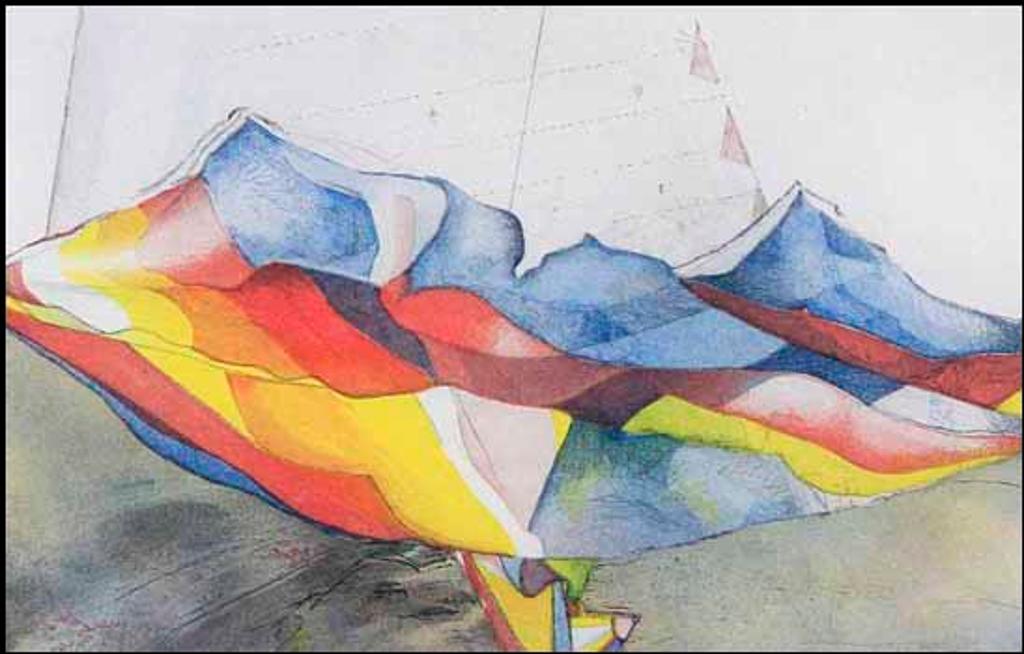 Andie C. Wicherts (1930-2019) - Spinnaker-scape (01250/2013-1581)