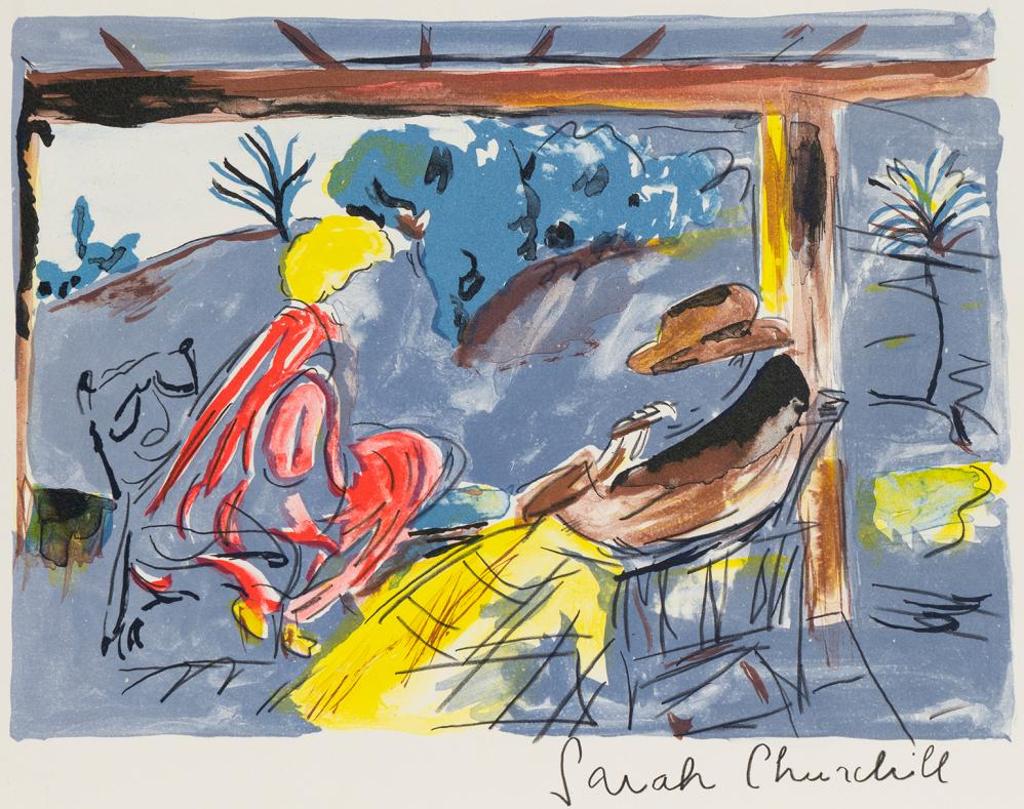 Sarah Churchill (1914-1982) - Untitled (Winston Resting)